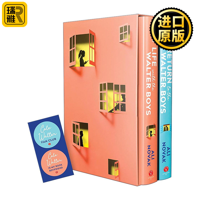 英文原版 My Life with the Walter Boys Boxed Set 我与沃尔特家男孩的生活系列2册盒装套装 Netflix热播剧原著 Ali Novak 英文版