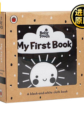 Baby Touch My First Book a blackandwhite cloth book儿童绘本