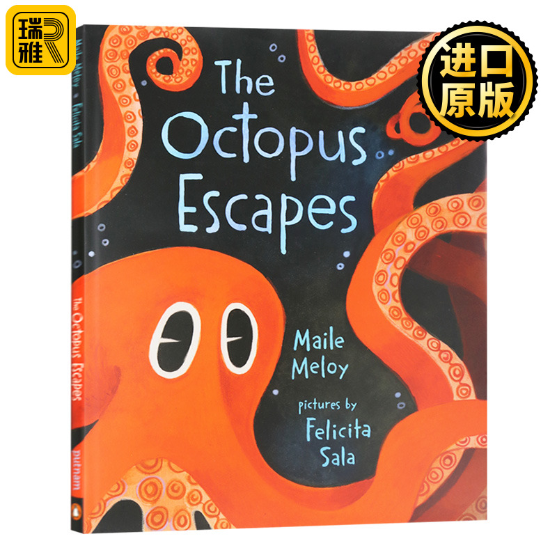 正版 The Octopus Escapes 八爪鱼大逃亡 安徒生最佳插画家得主 Felicita Sala儿童绘本