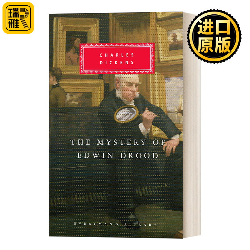 英文原版 The Mystery of Edwin Drood 德鲁德疑案 人人图书馆精装收藏版 Charles Dickens查尔斯·狄更斯 英文版 进口英语书籍