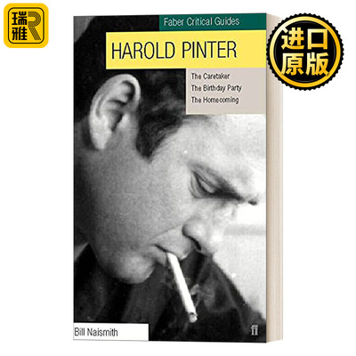 英文原版 Harold Pinter Faber Critical Guide 费伯批判指南 哈罗德品特 英文版 William Naismith 进口英语原版书籍
