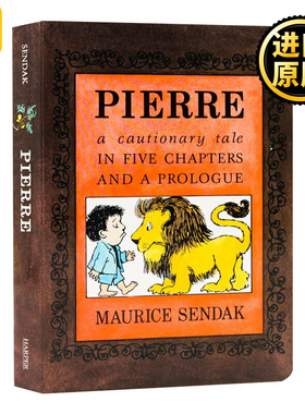 Pierre Board Book 皮埃尔寓言故事 Sendak桑达克纸板书 廖彩杏书单韵文绘本