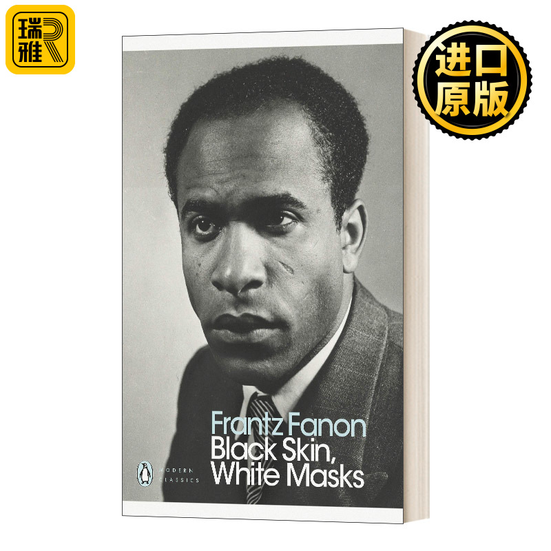 英文原版黑皮肤白面具弗朗兹
