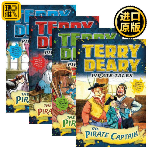 Terry Deary's Historical Talesy Pirate Tales 海盗传说4册 英文原版