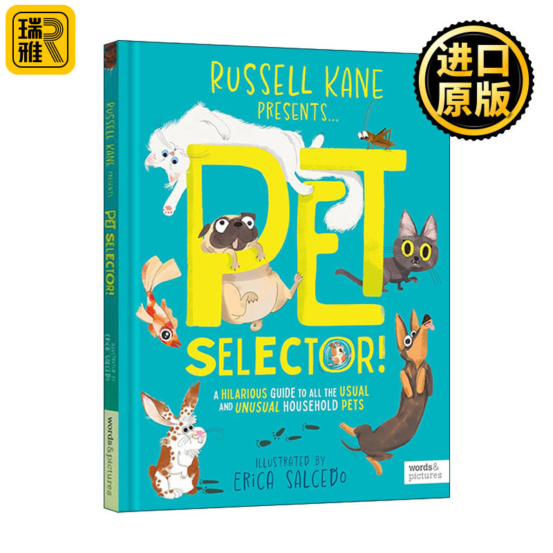英文原版 Pet Selector 如何挑选宠物 儿童动物科普百科精装指南 英文版 进口英语原版书籍
