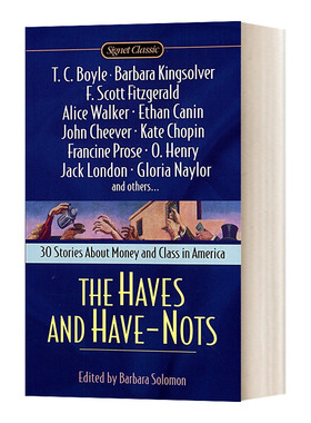 The Haves And Have Nots 有产和无产 Signet Classics 英文原版