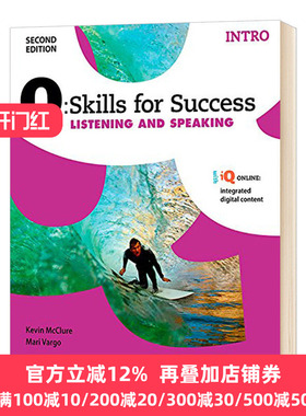 学术成功系列听说教材 初级 英文原版 Oxford Q Skills for Success Listening and Speaking Intro Level 进口英语词汇语言学习书
