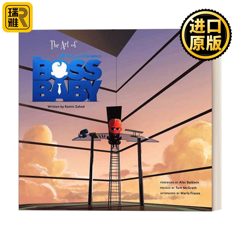The Art of The Boss Baby 宝贝老板 电影艺术设定集