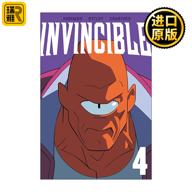 英文原版 Invincible Volume 4 无敌少侠 漫画卷四 英文版 进口英语原版书籍