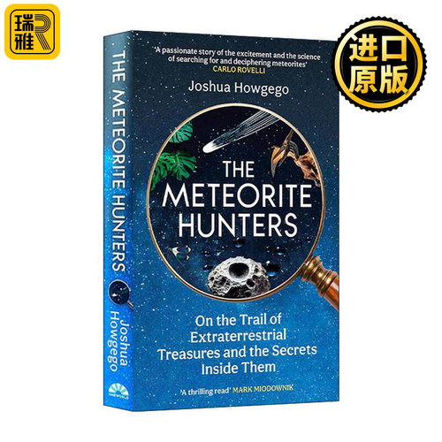 英文原版 The Meteorite Hunters 陨石猎人 探秘天外奇珍 精装 英文版 进口英语原版书籍