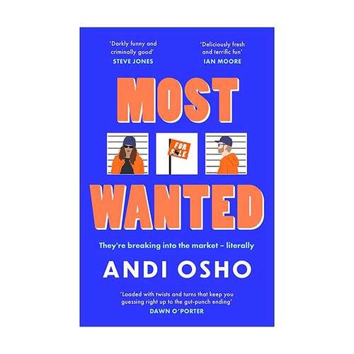 英文原版 Most Wanted 头号通缉 黑色幽默 犯罪喜剧 当代社会小说 Andi Osho 英文版 进口英语原版书籍