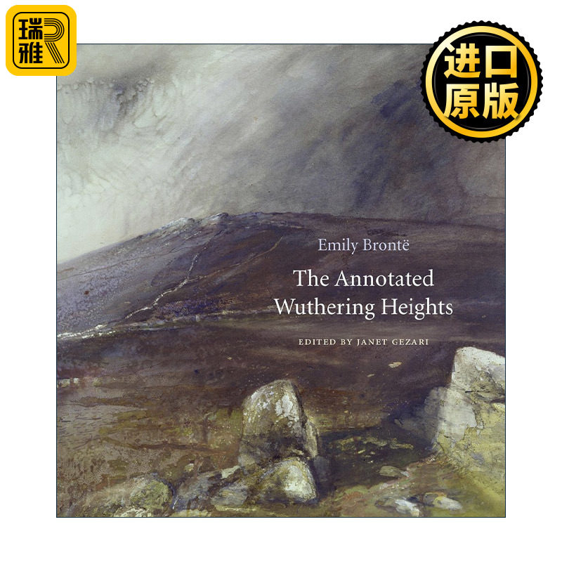 英文原版 The Annotated Wuthering Heights 呼啸山庄 精装彩插注释版 Janet Gezari 哈佛大学出版社 英文版 进口英语原版书籍