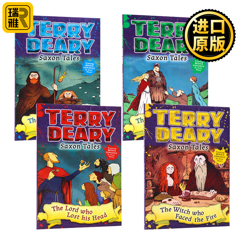 Terry Deary's Historical Talesy Saxon Tales 撒克逊人的故事4册