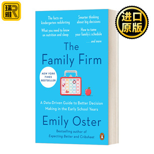 Firm 书籍 进口英语原版 早期教育决策指南 The Family Emily Series ParentData 英文版 英文原版 家族企业 Oster 数据驱动