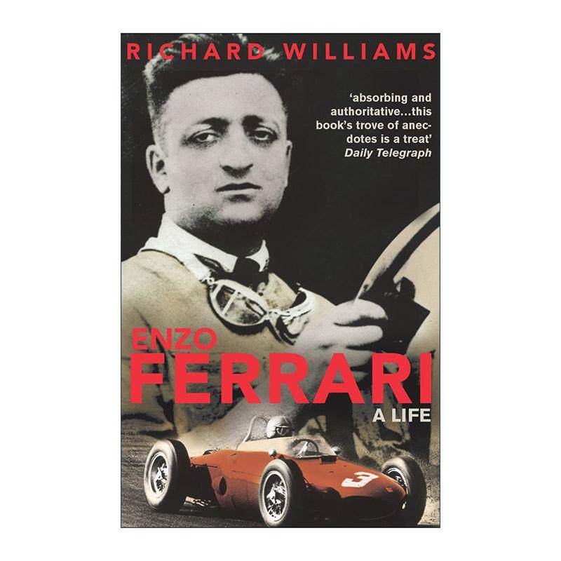 英文原版 Enzo Ferrari 恩佐·法拉利传 法拉利创始人的一生 英文版 进口英语原版书籍