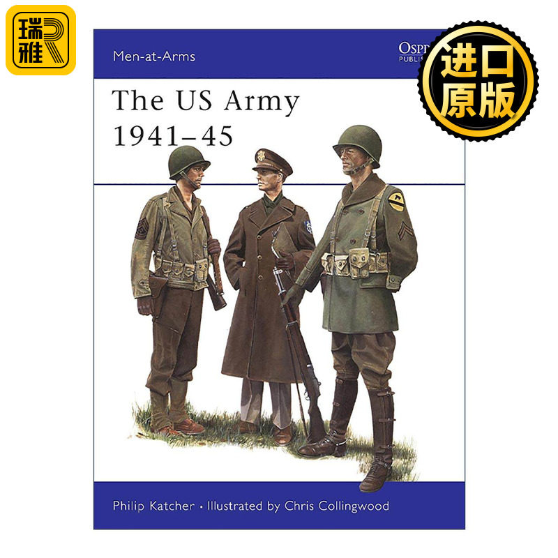 英文原版 The US Army 1941–45 二战美国陆军 历史上的军队系列 英文版 进口英语原版书籍