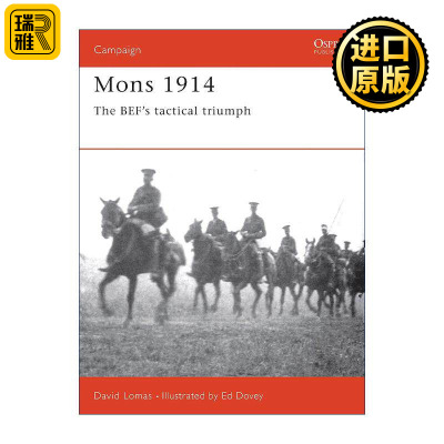 英文原版 Mons 1914 一战英德蒙斯战役 战争历史系列 英文版 进口英语原版书籍