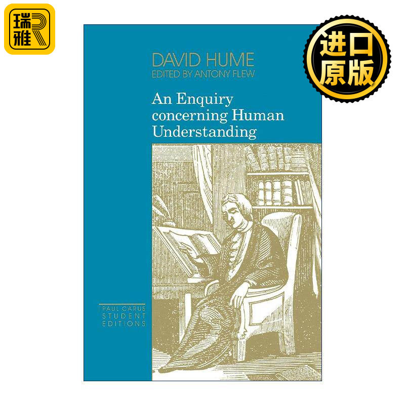 英文原版 An Enquiry Concerning Human Understanding 人类理解研究 休谟 哲学 英文版 进口英语原版书籍