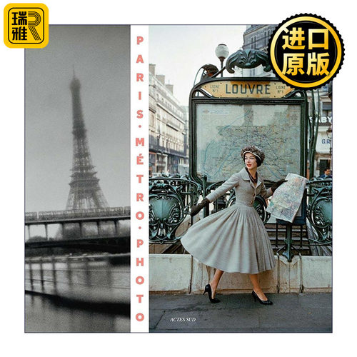 英文原版 Paris Metro Photo From 1900 To the Present 巴黎地铁摄影集精装 1900至今 人文景观 英文版 进口英语原版书籍