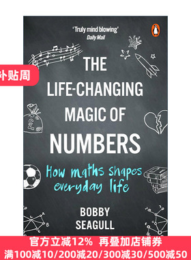 The LifeChanging Magic of Numbers 英文原版 进口英语书籍 人物传记