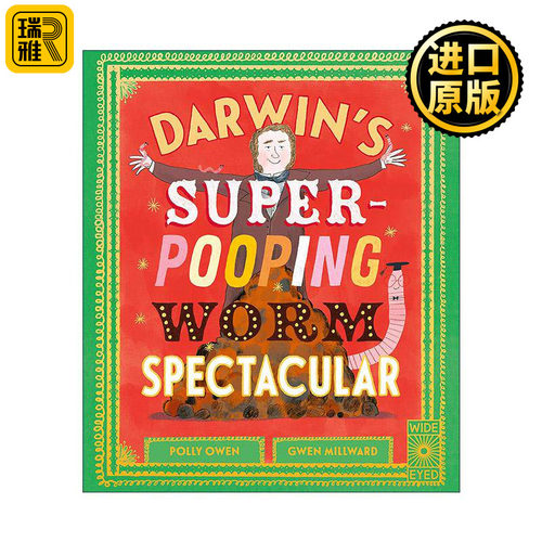 英文原版 Darwin's Super-Pooping Worm Spectacular 达尔文的超级蠕虫奇观 儿童动物科普百科绘本 英文版 进口英语原版书籍
