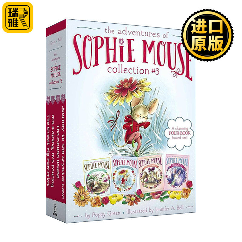 The Adventures of Sophie Mouse Collection 3 老鼠苏菲历险记 9-12套装