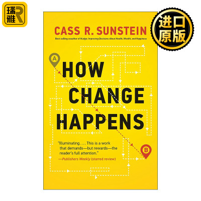 How Change Happens (The MIT Press) 助推2.0 社会心理学 哈佛大学法学院教授Cass R. Sunstein