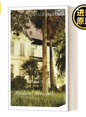 英文原版 Absalom  Absalom! 押沙龙，押沙龙！威廉·福克纳 英文版 William Faulkner 进口英语原版书籍