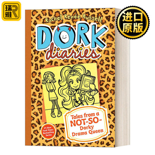 英文原版 Dork Diaries 9 多克日记 怪诞少女日记9 精装 英文版 Rachel Renee Russell 进口英语原版书籍