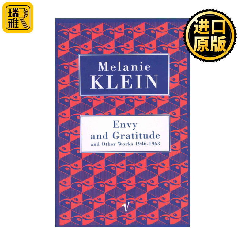 英文原版 Envy And Gratitude And Other Works 1946-1963 嫉羨与感恩 梅兰妮·克莱因后期著作选 英文版 进口英语原版书籍