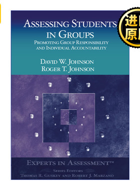 Assessing Students in Groups 如何对学生进行小组评估 Corwin学生评估方法系列