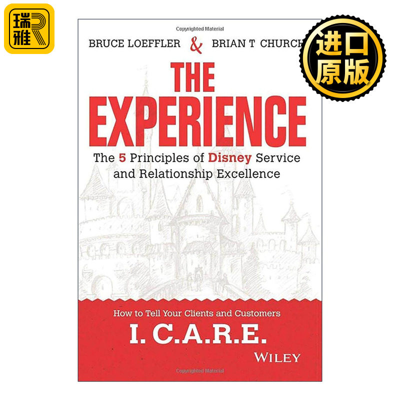 英文原版 The Experience 体验 迪士尼服务和关系卓越的五项原则 精装 英文版 进口英语原版书籍