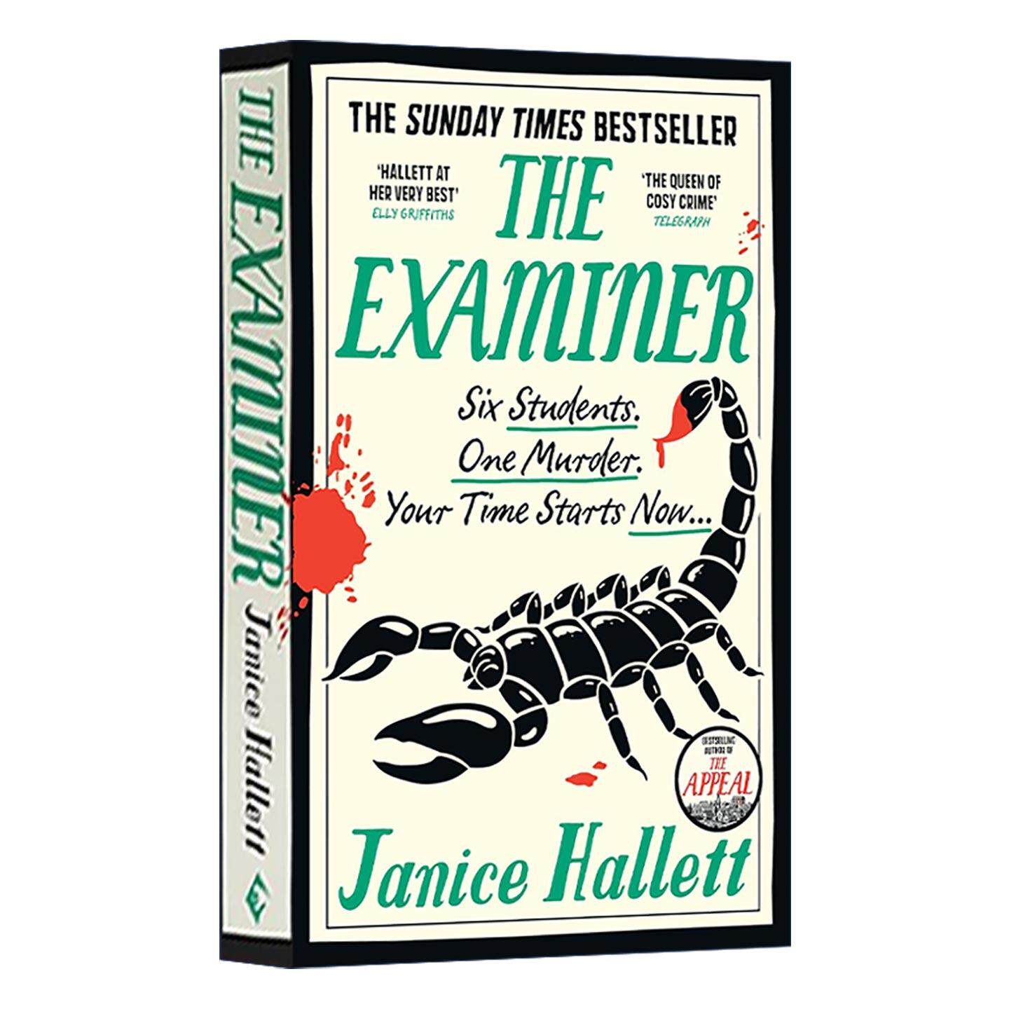 英文原版 The Examiner 考官 珍妮丝·哈雷特悬疑新作 英文版 进口英语原版书籍