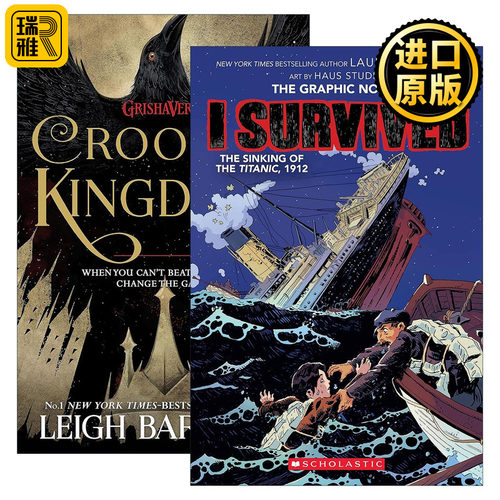 英文原版 Six of Crows 乌鸦系列2册 英文版 进口英语原版书籍