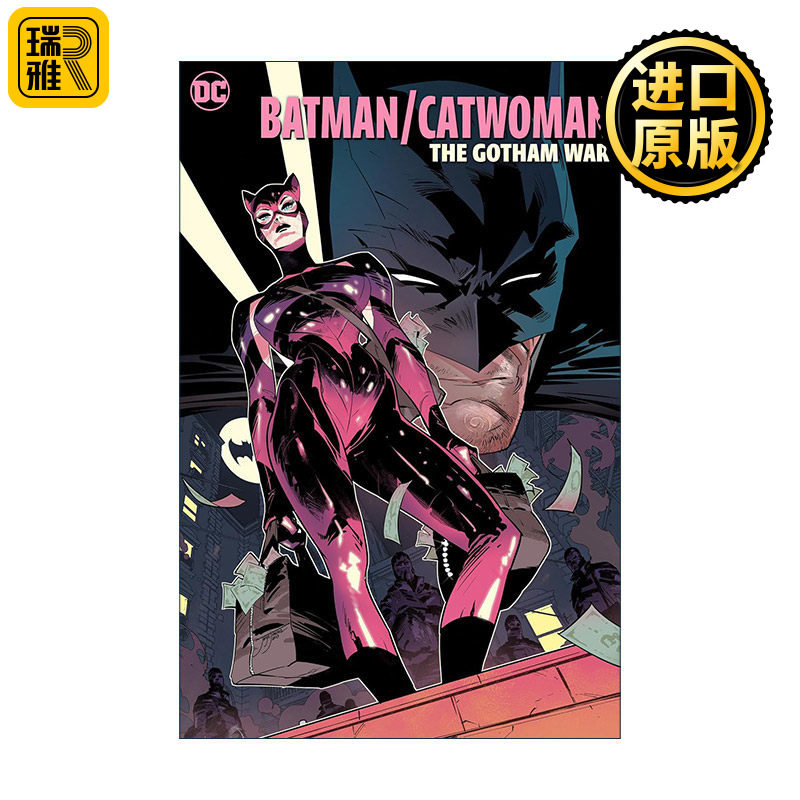 英文原版 Batman-Catwoman the Gotham War 蝙蝠侠 猫女 哥谭之战 DC漫画 Chip Zdarsky 精装 英文版 进口英语原版书籍