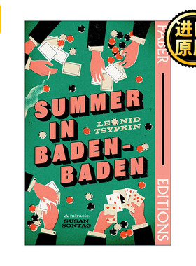 英文原版 Summer in Baden-Baden 巴登夏日 关于陀思妥耶夫斯基的一切 列昂尼德·茨普金 英文版 进口英语原版书籍