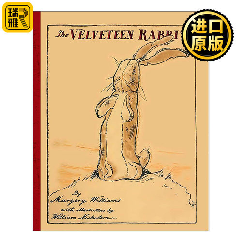 英文原版 The Velveteen Rabbit 绒布小兔子 玛格丽·威廉斯 儿童经典童话 英文版 进口英语原版书籍