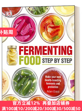 Fermenting Foods StepbyStep DK逐步发酵食物参考指南书 英文原版