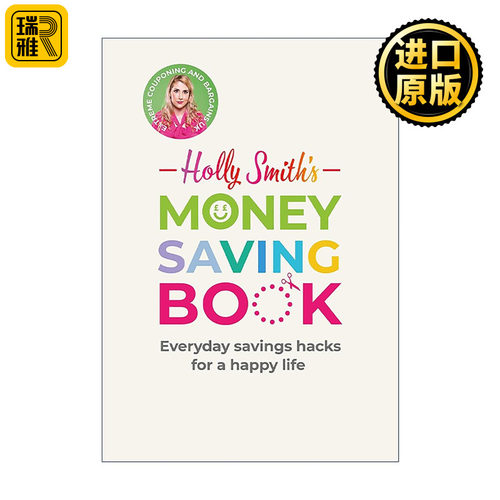 英文原版 Holly Smith's Money Saving Book 省钱皇后 教你如何通过聪明的小技巧减少生活开支 精装 英文版 进口英语原版书籍