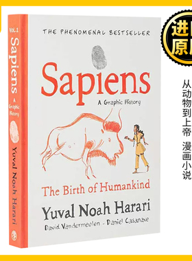Sapiens A Graphic History, Volume 1 人类简史1 漫画小说