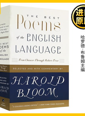 The Best Poems of the English Language 从乔叟到弗罗斯特 英文原版 英文诗歌集 英文版殿堂级英文诗歌选集 进口英语书籍