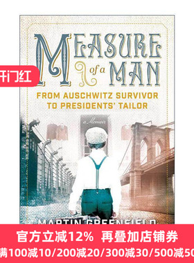 英文原版 Measure of a Man 白宫御用裁缝师 从奥斯维辛集中营到总统府 Martin Greenfield 英文版 进口英语原版书籍
