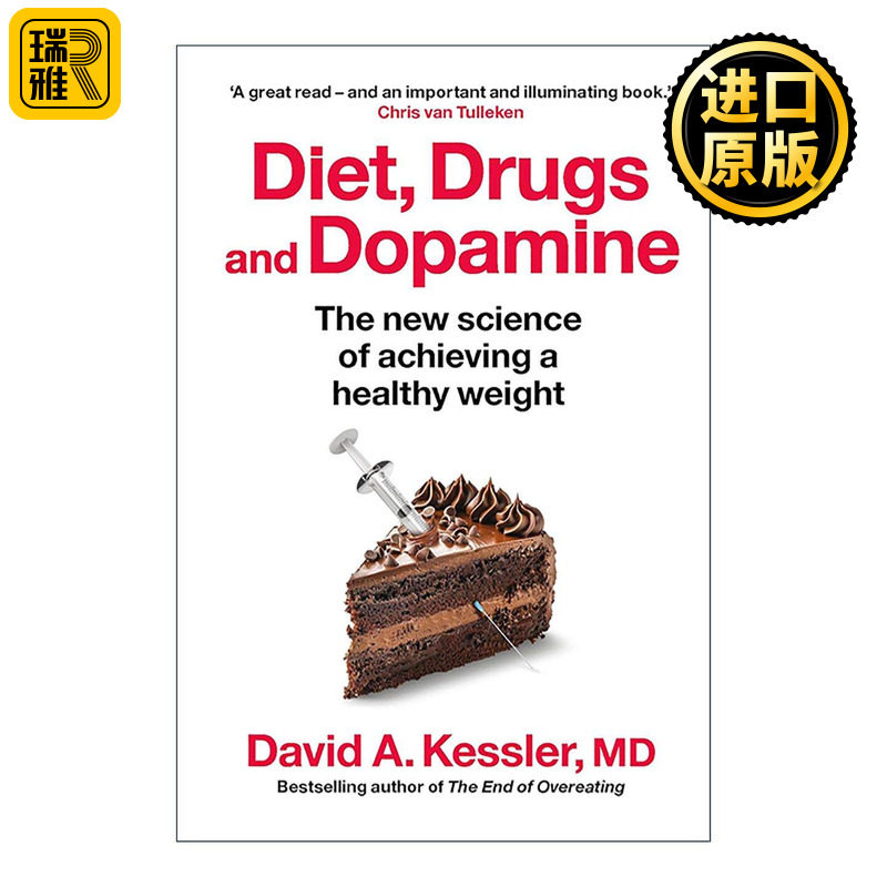 英文原版 Diet Drugs and Dopamine 饮食 药物与多巴胺 健康体重管理新科学 大卫·A·凯斯勒博士 精装 英文版 进口英语原版书籍