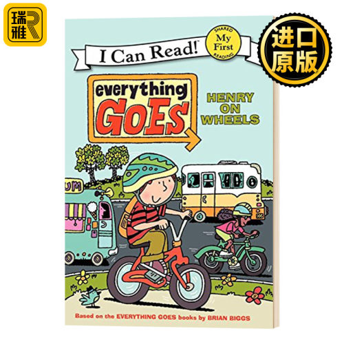 Everything Goes: Henry on Wheels 交通工具系列 My First I Can Read分级阅读