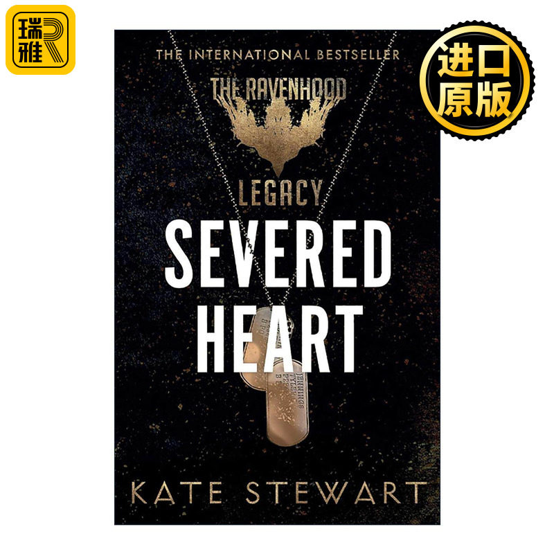 英文原版 Severed Heart 破碎的心 乌鸦帮遗产系列2 The Ravenhood Legacy 浪漫悬疑小说 英文版 进口英语原版书籍