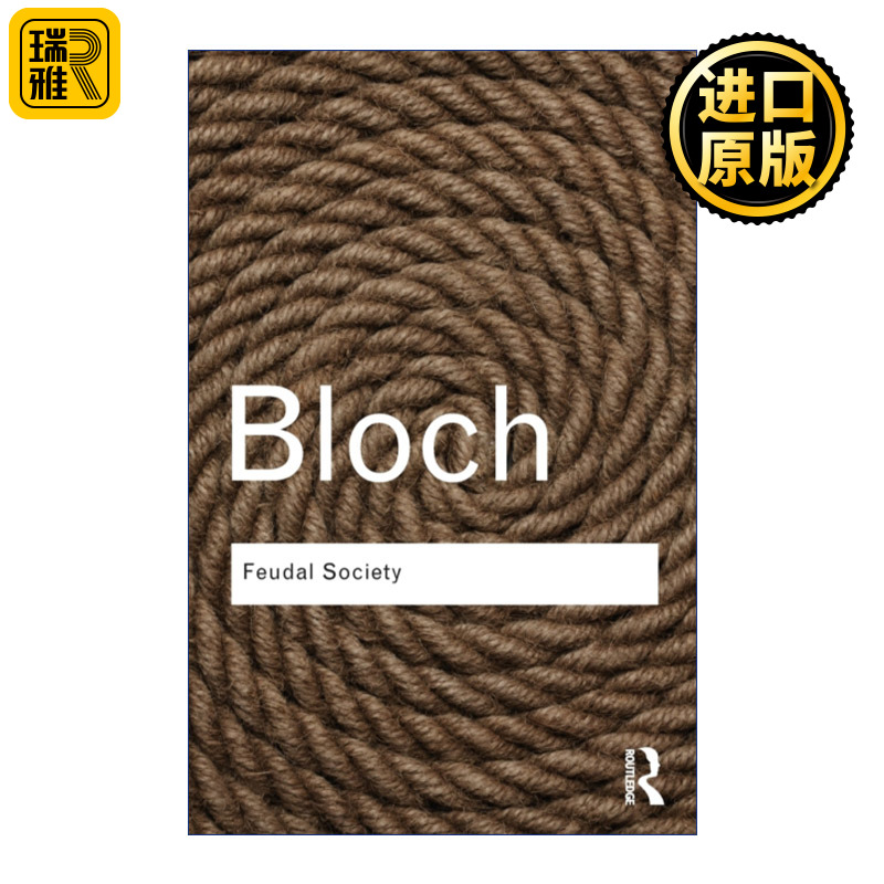 Feudal Society 封建社会 Routledge Classics系列
