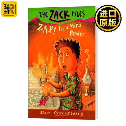 英文原版 Zap! I'm a Mind Reader The Zack Files 04 糟了!我是一个读心者 扎克档案04 英文版 进口英语原版书籍