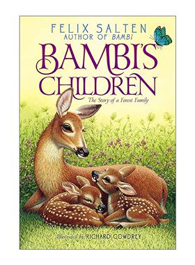 英文原版 Bambi's Children 小鹿斑比的孩子 费利克斯萨尔腾 英文版 进口英语原版书籍