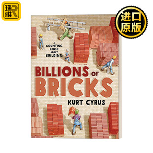 Billions of Bricks一百万块砖儿童算数启蒙精装绘本 英文原版