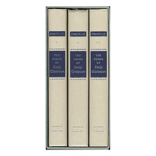 The Poems of Emily Dickinson  艾米莉·狄金森诗选 集注版（3册盒装）